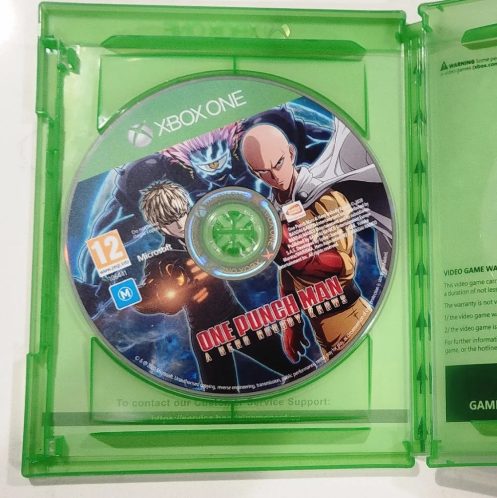 One Punch Man: A Hero Nobody Knows Xbox One Game Disc, Tested
